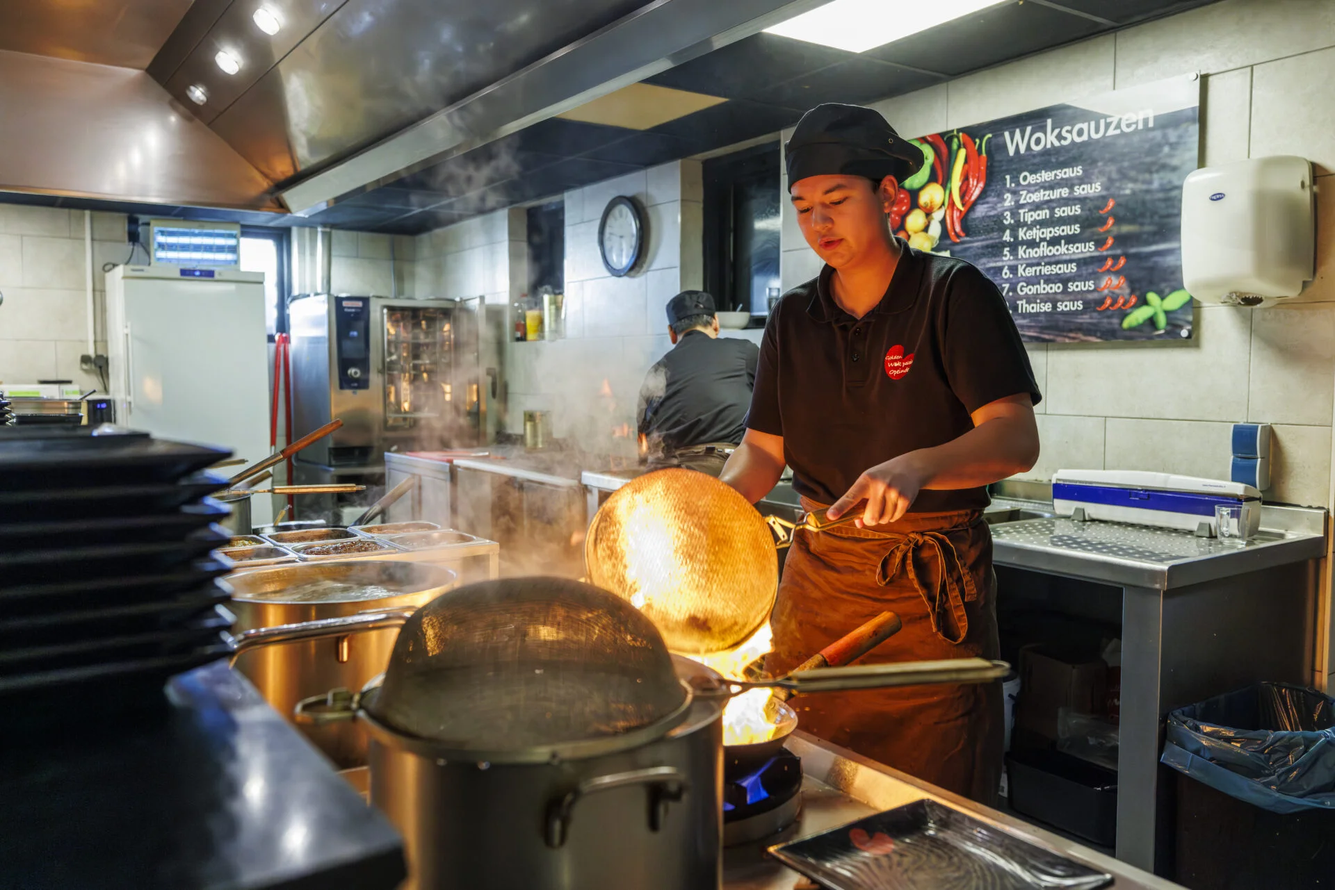 wok en teppanyaki